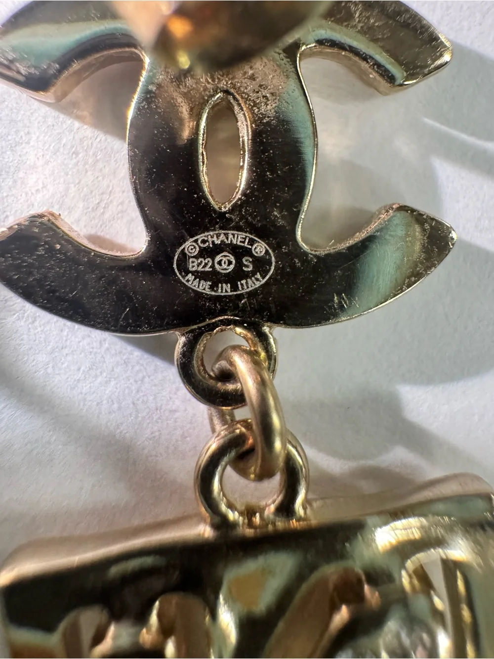 Chanel-  N°5 Crystal Drop Earrings - with Certificate of Authenticity